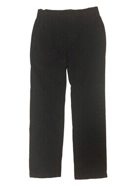 Croft & Barrow Black Straight Leg High Rise Denim Pants